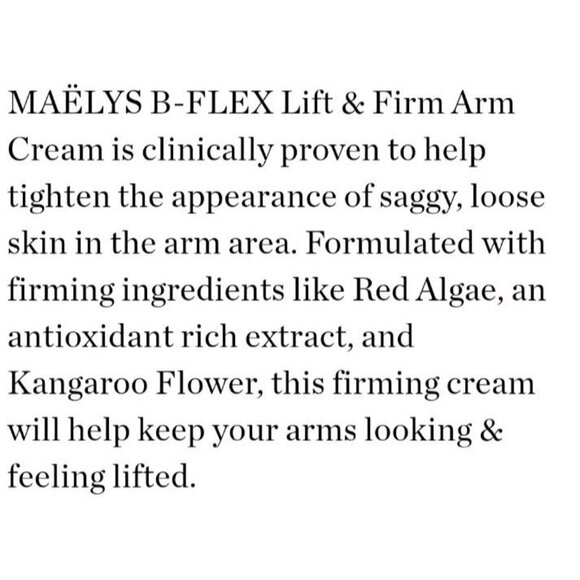 MAËLYS B-Flex LIFT FIRM ARM CREAM 1.0 oz New In Box - Picture 7 of 9